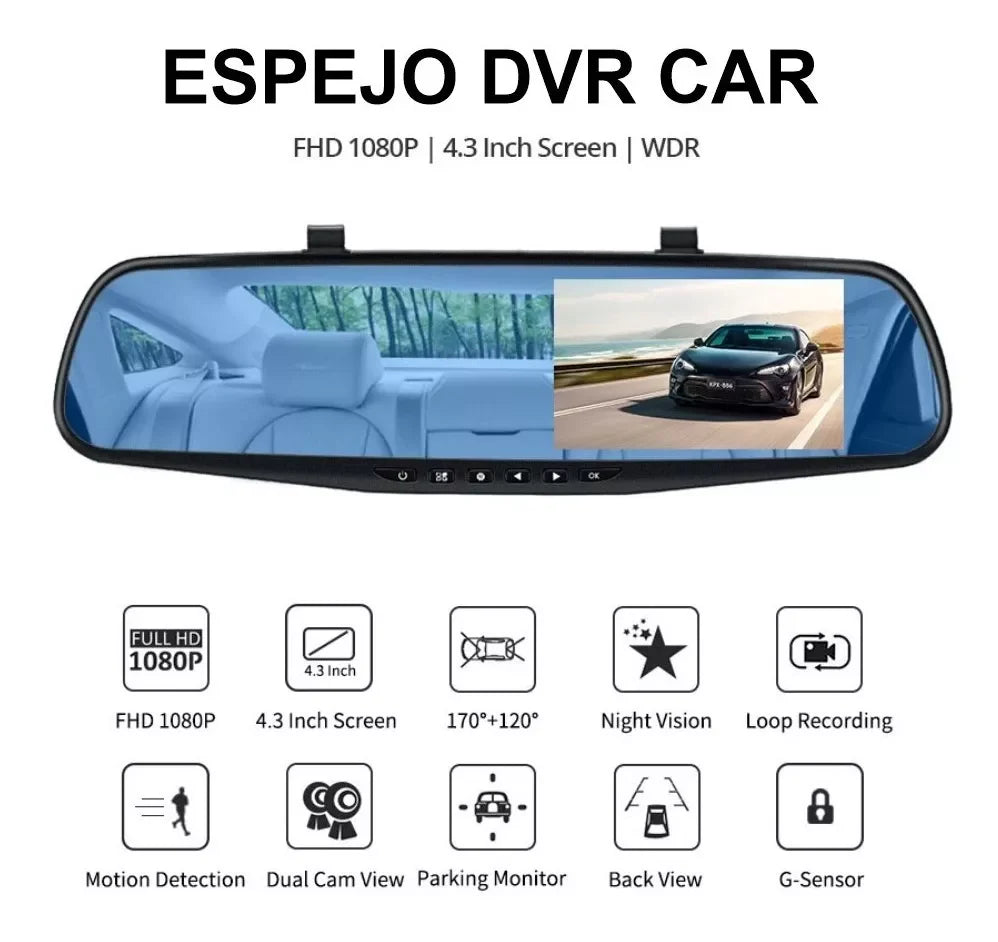 📷VISIONCAM™– Mirá Adelante y Atrás con Tecnología Inteligente🛣️
