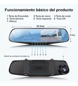 📷VISIONCAM™– Mirá Adelante y Atrás con Tecnología Inteligente🛣️