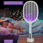 HERRABOX® - Raqueta/Paleta Eléctrica, Extermina En El Acto, Sin Dañar El Ambiente!